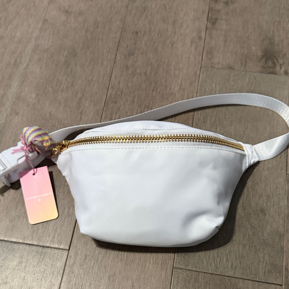 White and Gold Women's Bag